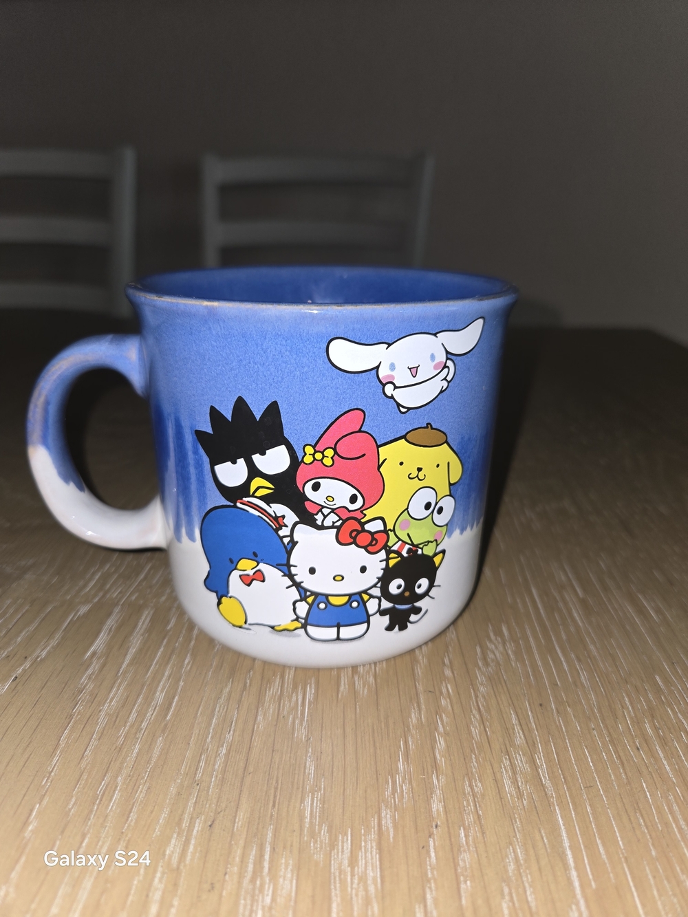 Sanrio Blue Hello Kitty & Friends Ceramic Coffee Cup